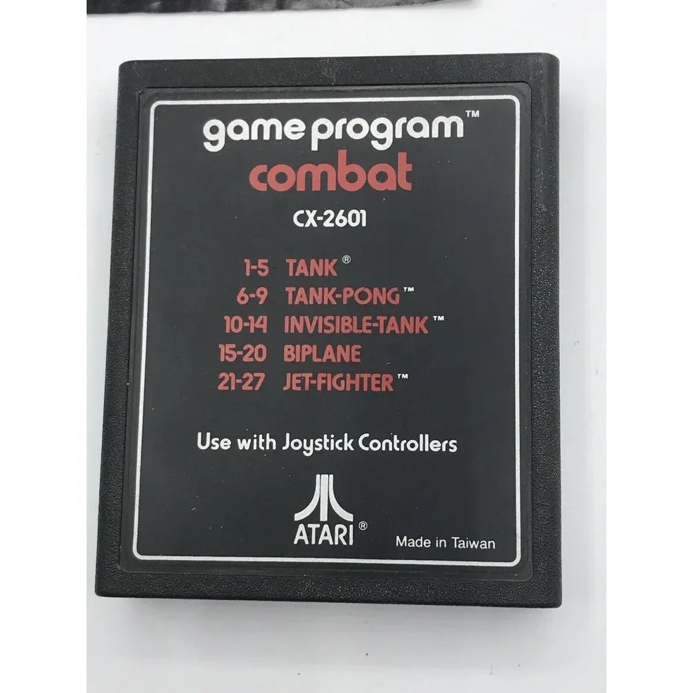 Combat (Atari 2600, 1977)‎ with Manual
